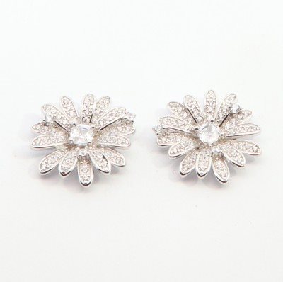 Orecchini Domar Gioielli Donna Orecchino argento 925 in Argento Cubic Zirconia EZB117531 - EZB117531